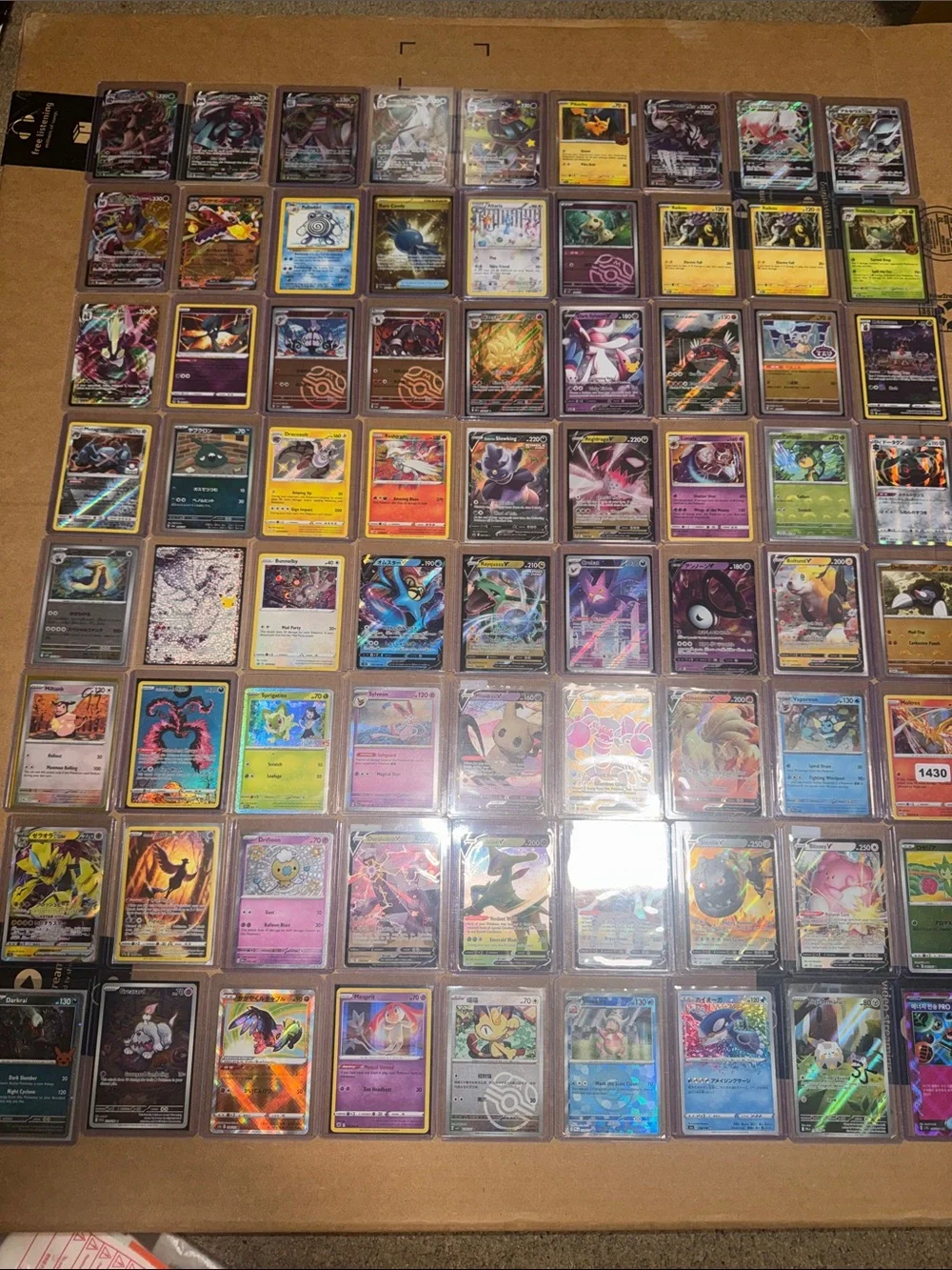 Pokemon Mystery Packs! 10 cards per pack, Holo, Rev Holo, AR, EX, IR, SIR, SAR